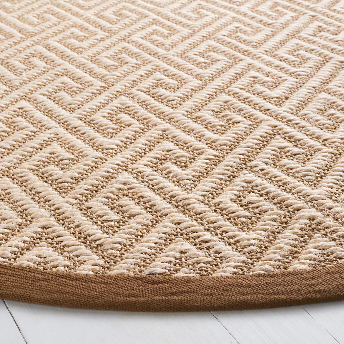 Safavieh Natural Fiber 6'-0" x 6'-0" Rug in Natural