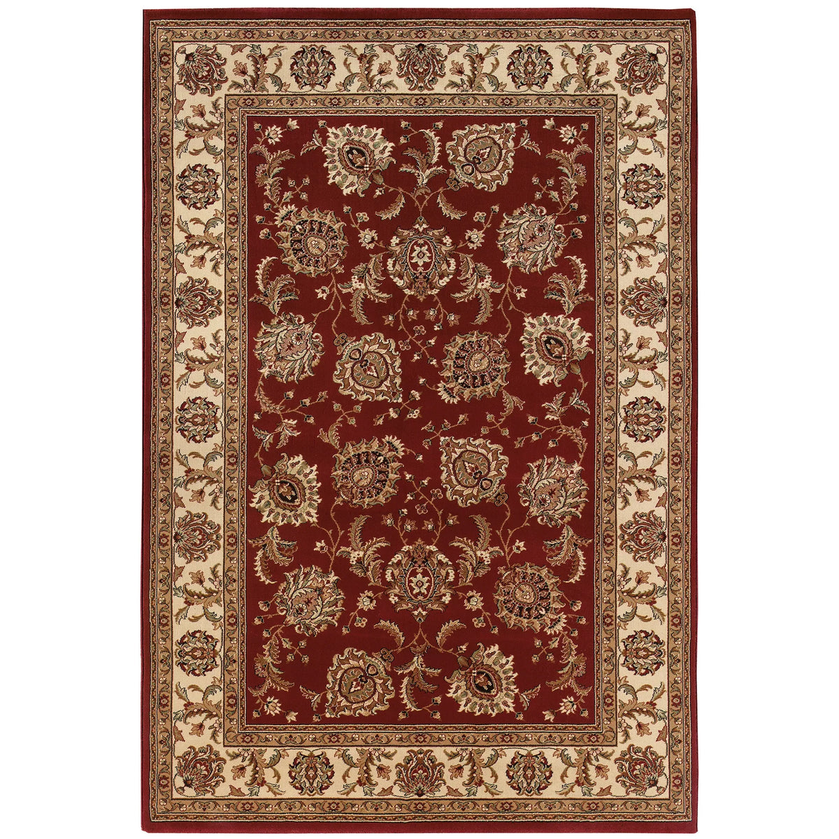 Oriental Weavers Sphinx Ariana 117c3 Red / Ivory Rugs - main flat