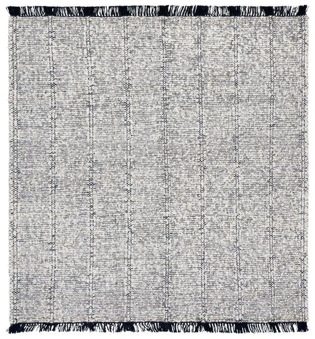 Safavieh Manhattan 6'-0" x 6'-0" Rug in Ivory / Black