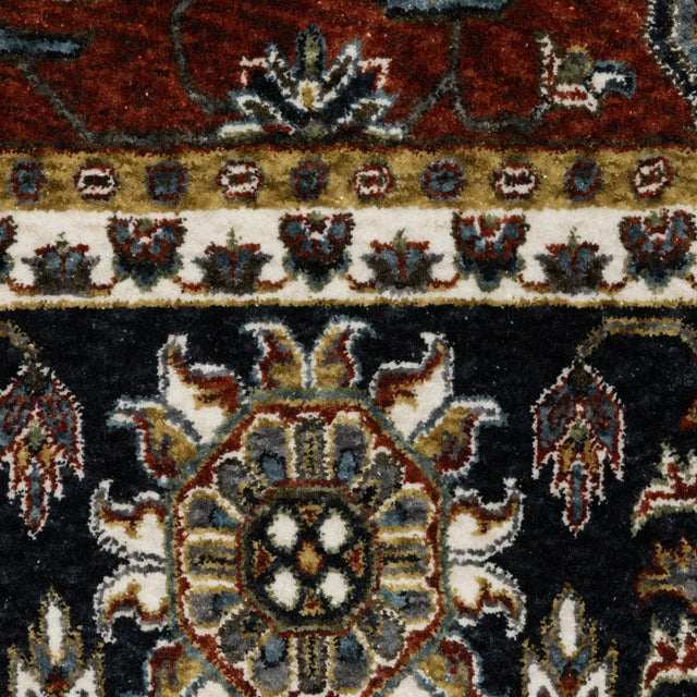 Oriental Weavers Sphinx Vivian VI05X Navy Rugs - room scene 2