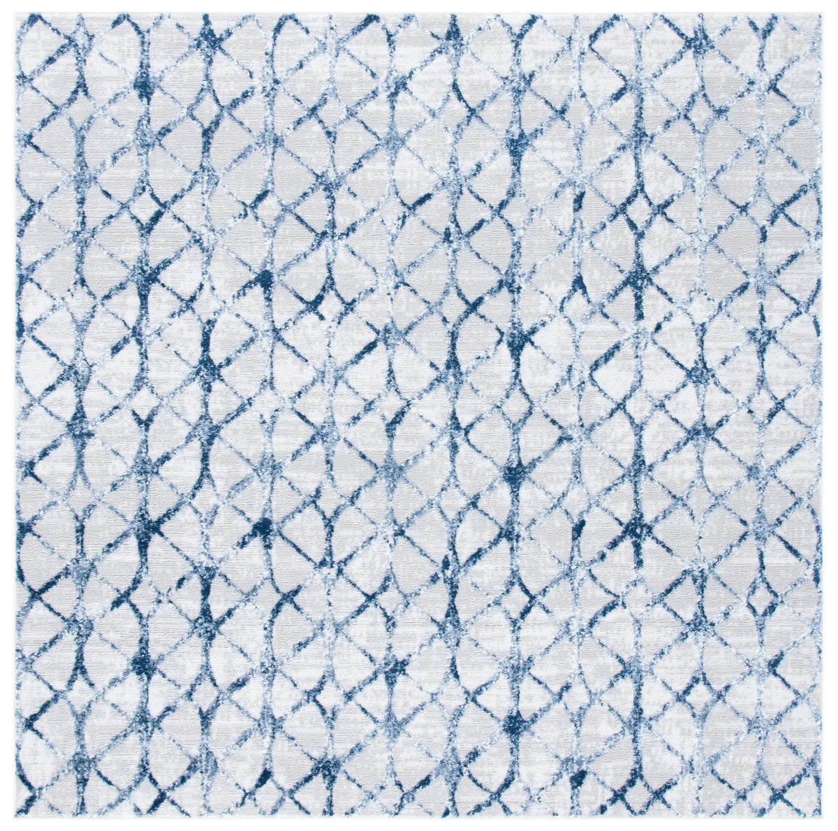 Safavieh Amelia 700 6'-7" x 6'-7" Rug in Grey / Navy