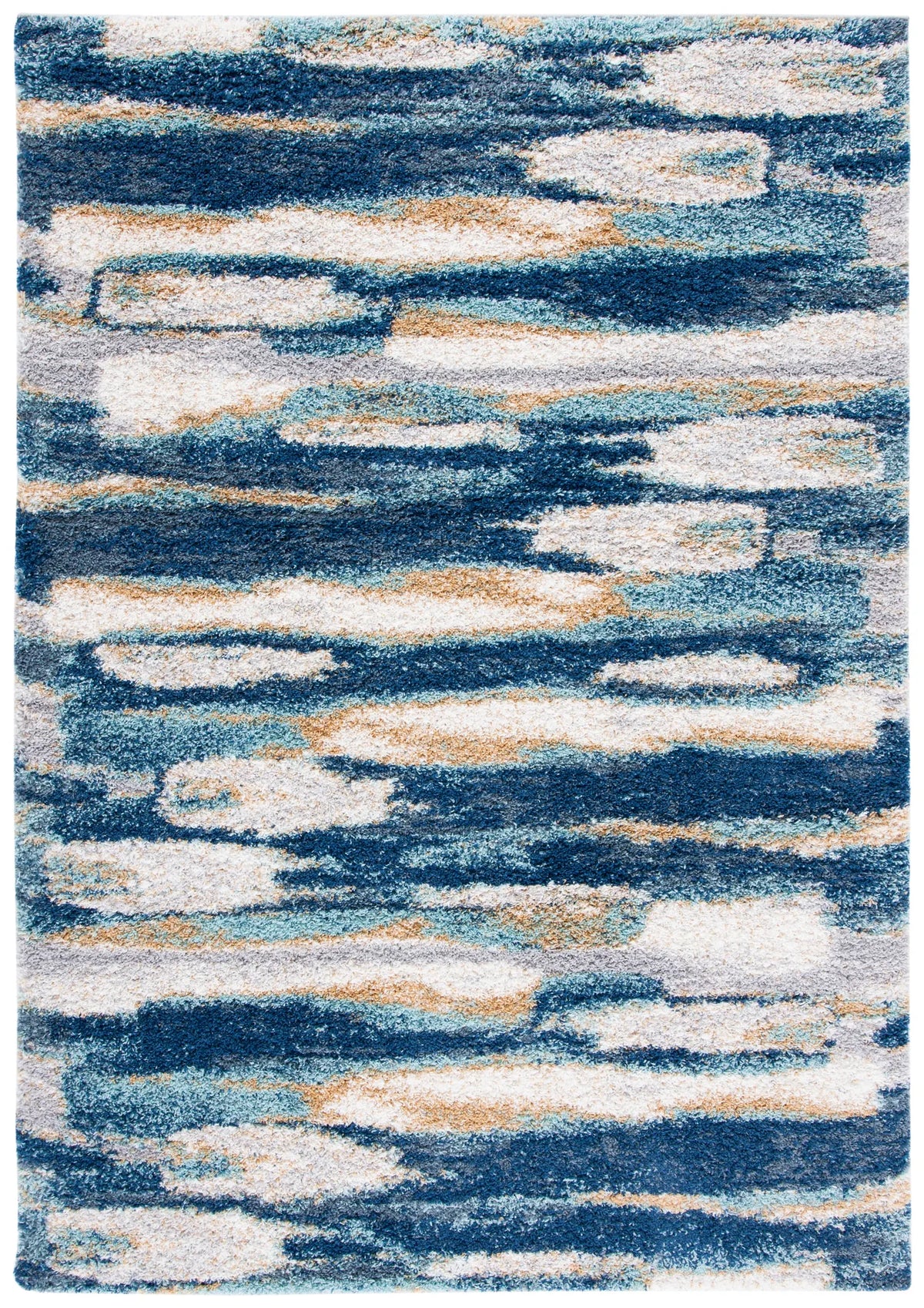 Safavieh Calista 4'-5" x 6'-5" Rug in Blue / Ivory