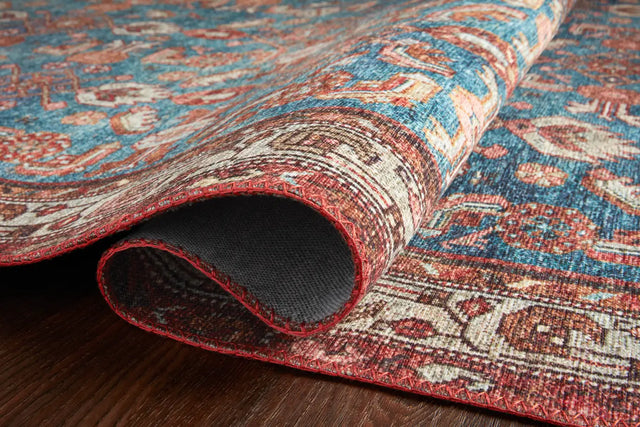 Loloi Layla Lay-10 Marine/Clay Rugs - pile height