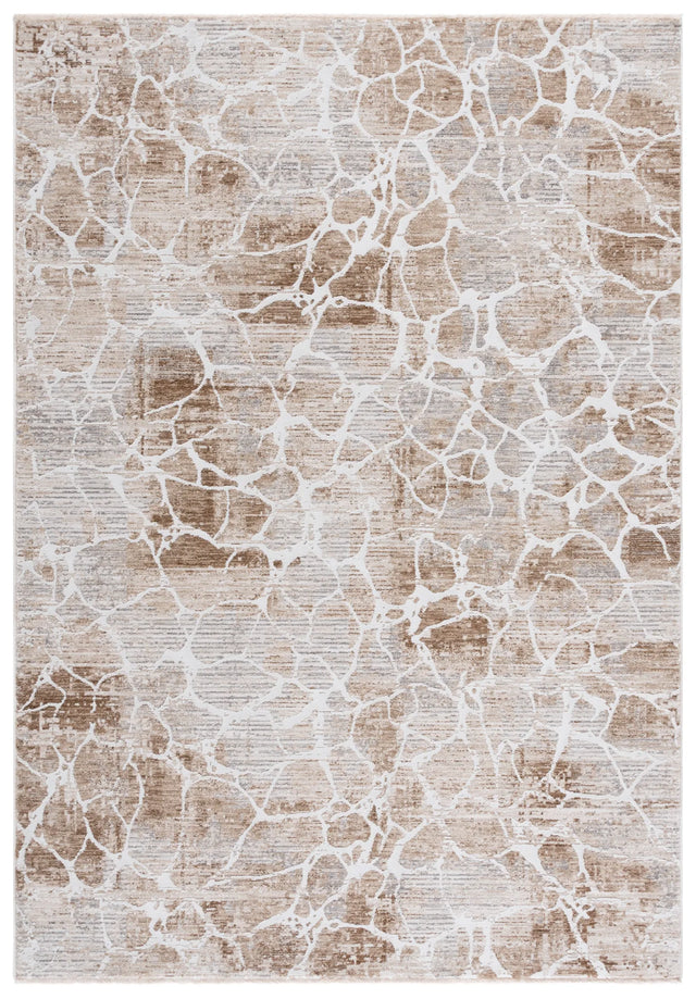 Safavieh Finley Modern 4'-0" x 6'-0" Rug in Beige / Ivory