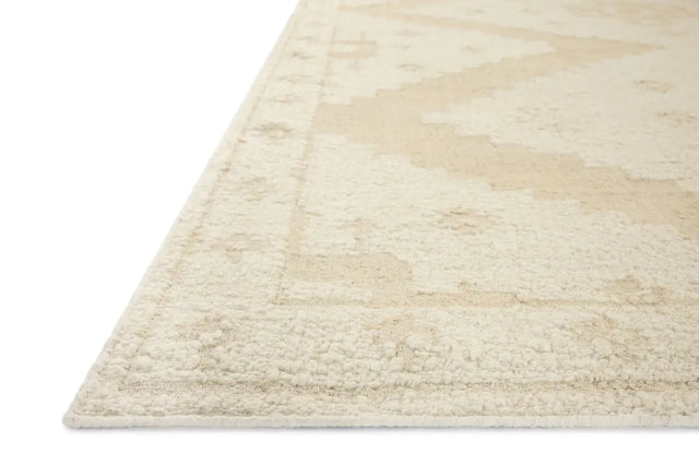 Loloi Alara ALR-03 Traditional Hand Woven Ivory, Natural Rug - rug corner