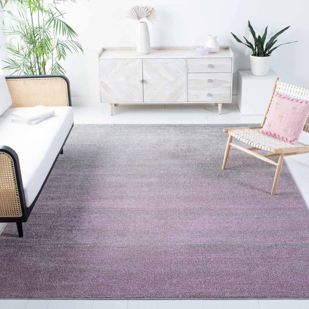 Safavieh Adirondack 10'-0" x 14'-0" Rug in Purple / Green