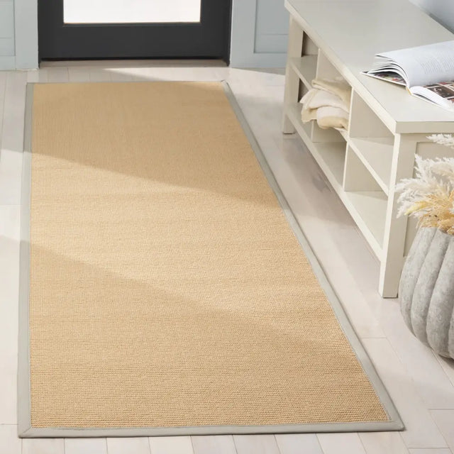 Safavieh Napa Performance Sisal 2'-6" x 8'-0" Rug in Maize / Beige
