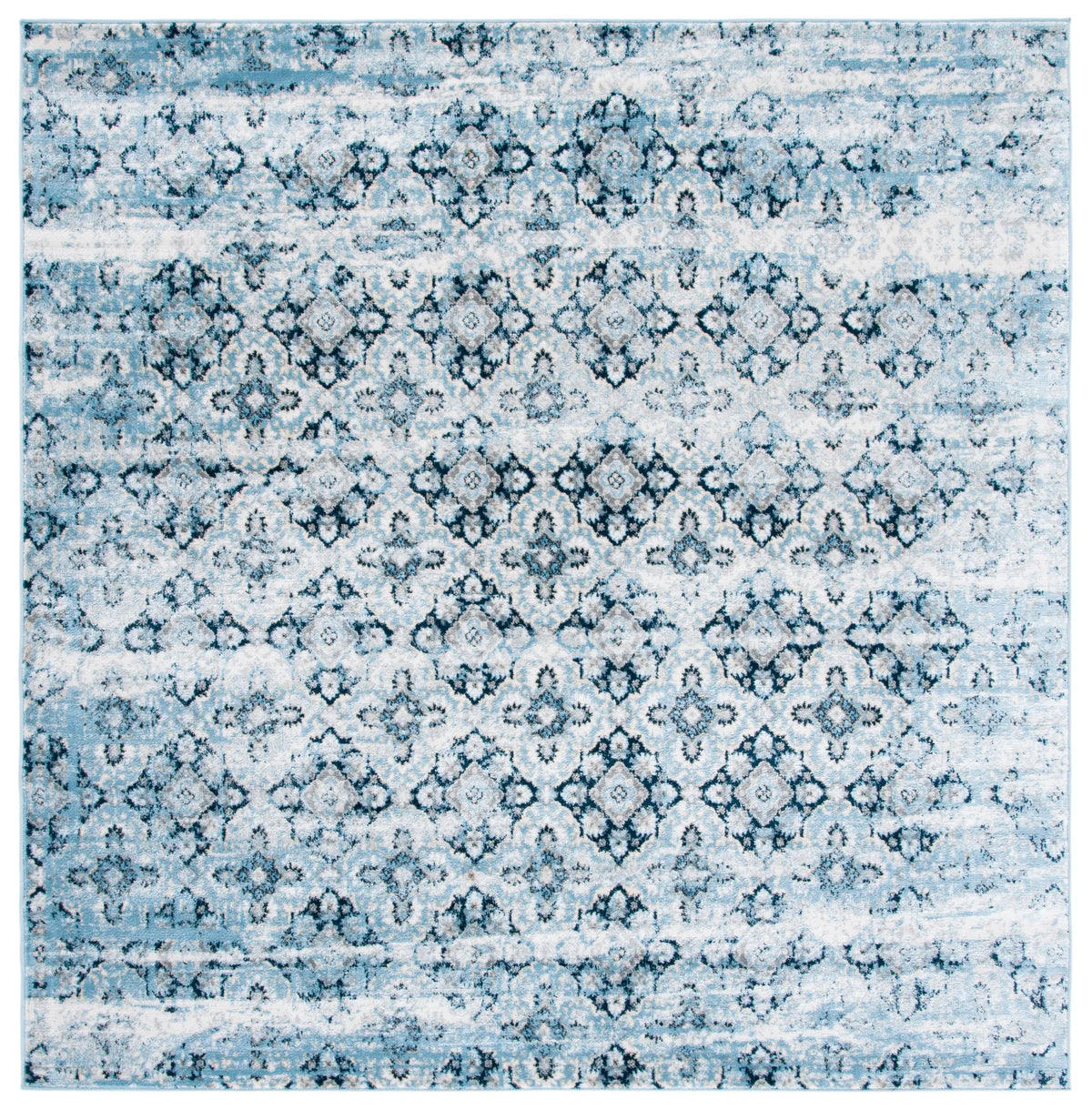 Safavieh Lagoon 6'-7" x 6'-7" Rug in Navy / Ivory