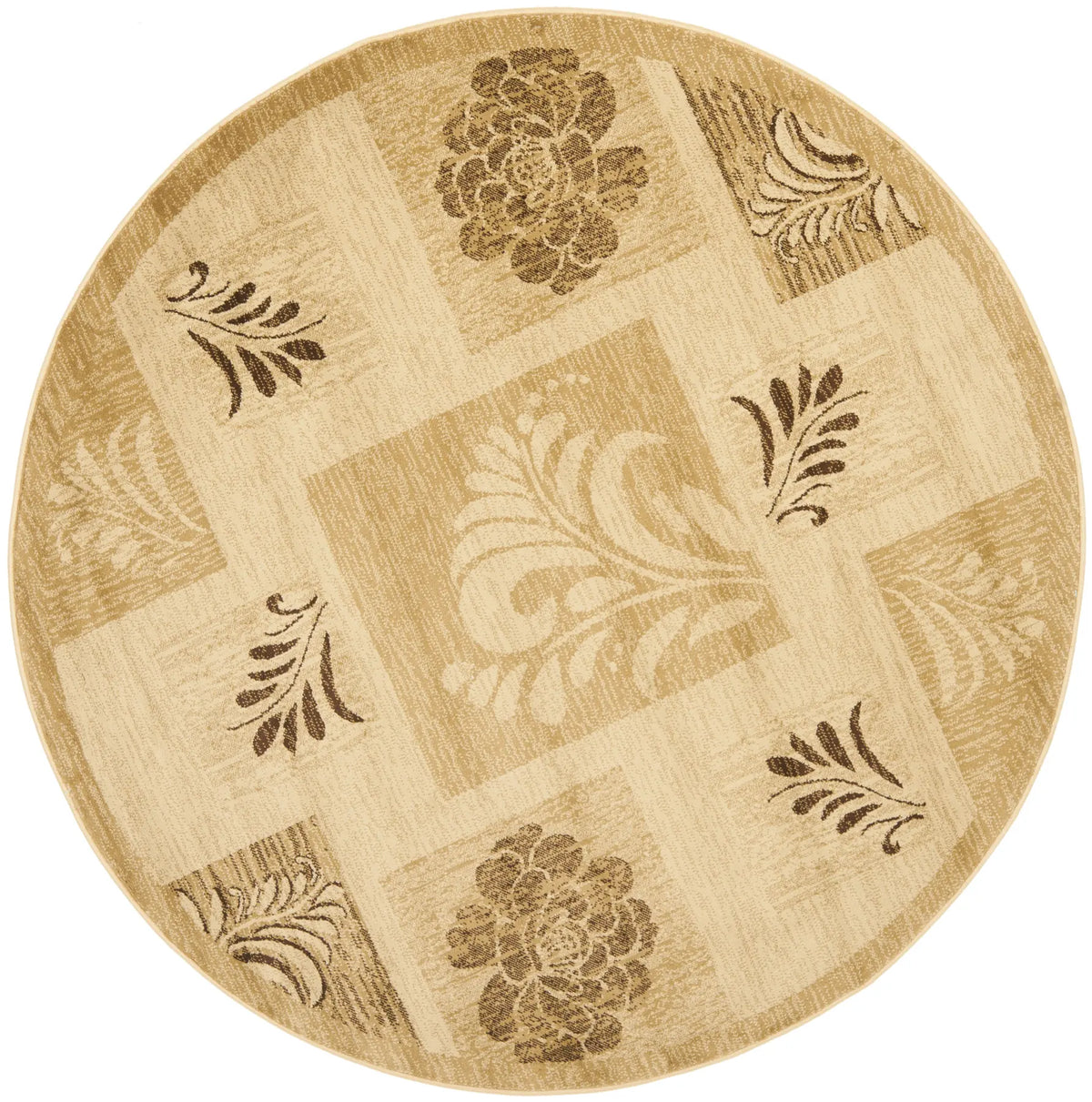 Safavieh Lyndhurst 5'-3" x 5'-3" Rug in Ivory / Multi
