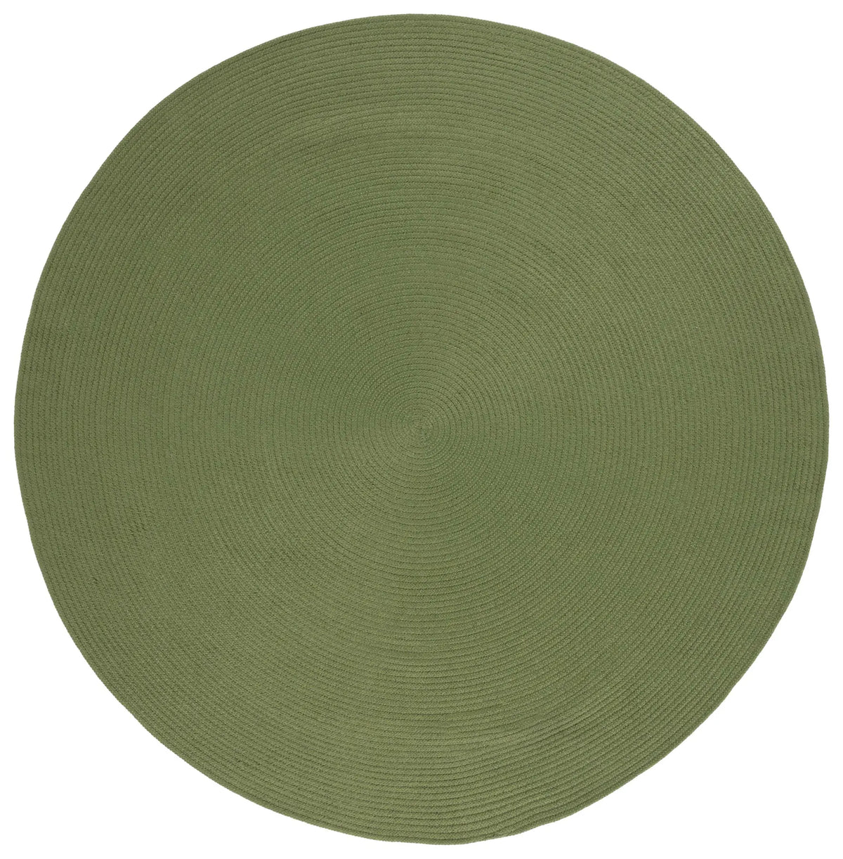 Safavieh Braided 5'-0" x 5'-0" Rug in Olive / Green