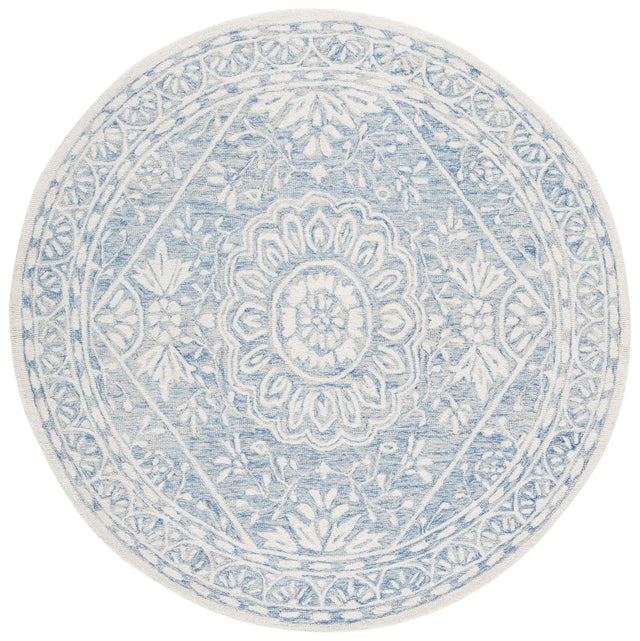 Safavieh Metro 6'-0" x 6'-0" Rug in Blue / Ivory