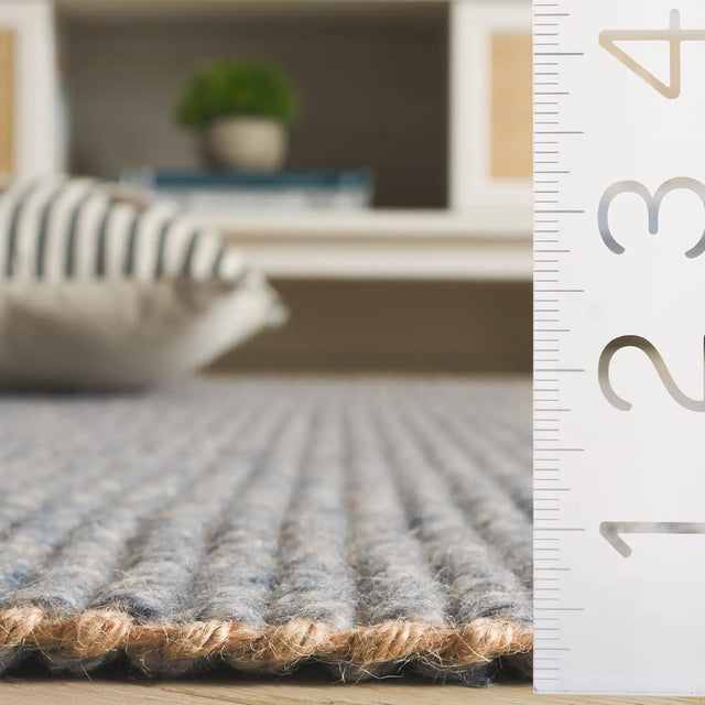 Safavieh Natural Fiber 4'-0" x 6'-0" Rug in Navy