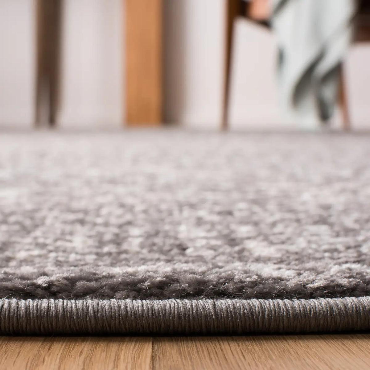 Safavieh Tulum 5'-3" x 7'-6" Rug in Dark Grey / Ivory