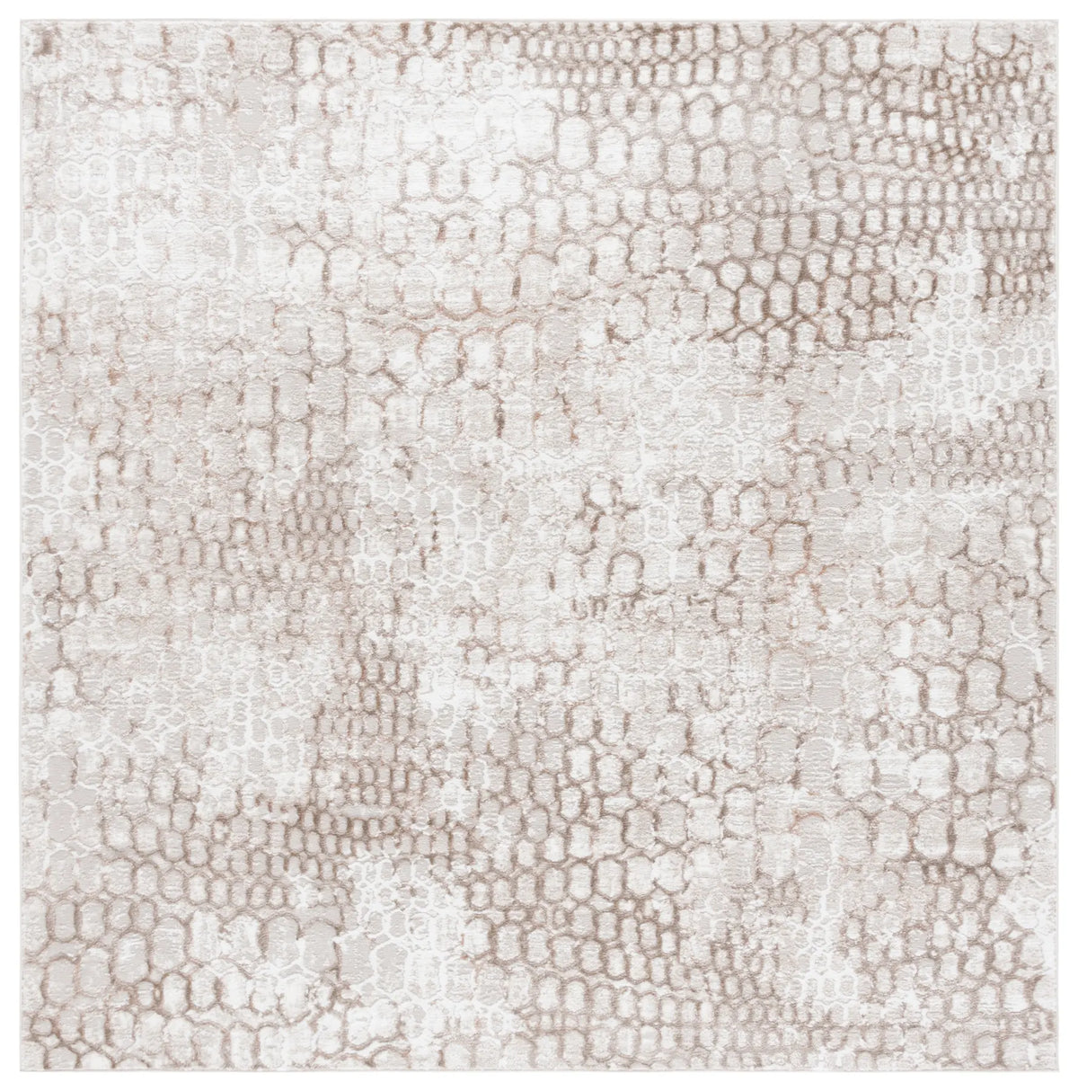Safavieh Carter 6'-7" x 6'-7" Rug in Ivory / Brown