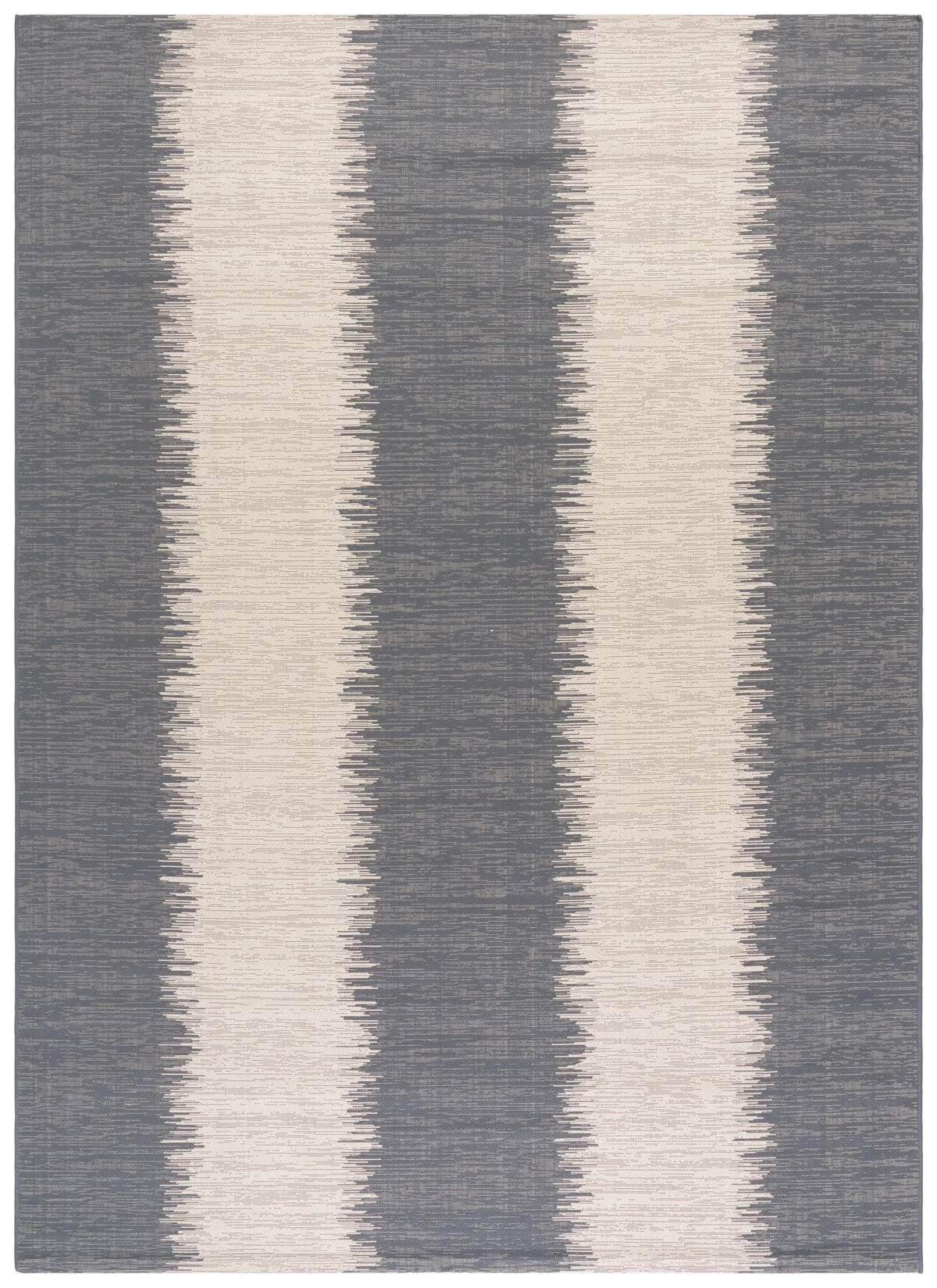 Safavieh Courtyard 6'-7" x 9'-6" Rug in Beige / Anthracite