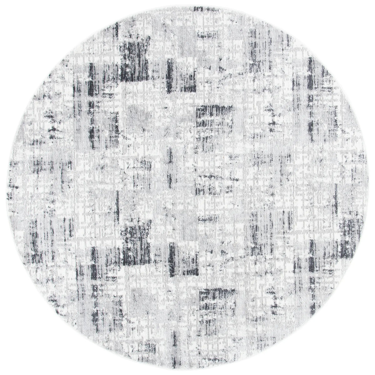Safavieh Amelia 700 6'-7" x 6'-7" Rug in Grey / Charcoal