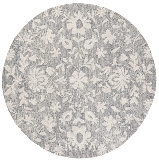 Safavieh Metro 6'-0" x 6'-0" Rug in Grey / Ivory