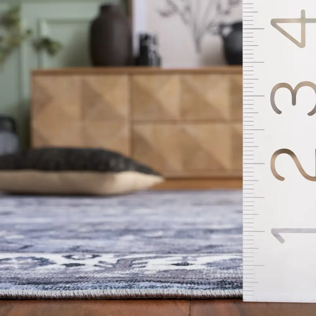 Safavieh Arizona 5'-0" x 8'-0" Rug in Dark Grey / Ivory