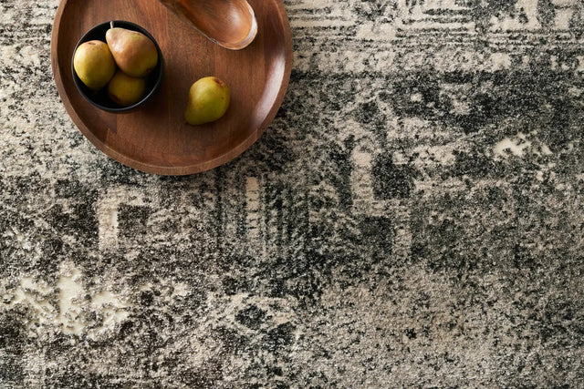 Loloi Viera VR-03 Ash Rugs - styled aerial 1