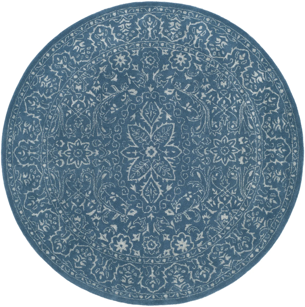 Safavieh Glamour 6'-0" x 6'-0" Rug in Grey / Blue
