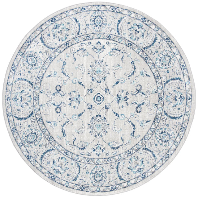 Safavieh Brentwood 10'-0" x 10'-0" Rug in Light Grey / Blue