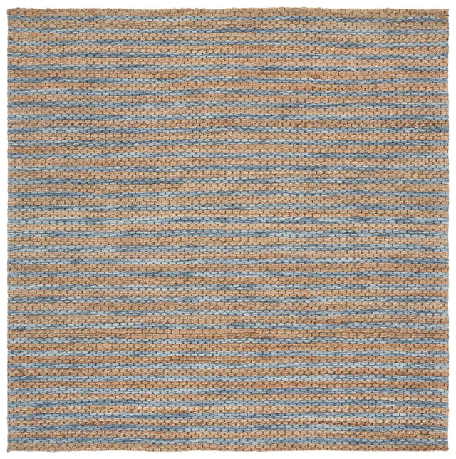 Safavieh Martha Stewart 6'-0" x 6'-0" Rug in Natural / Blue