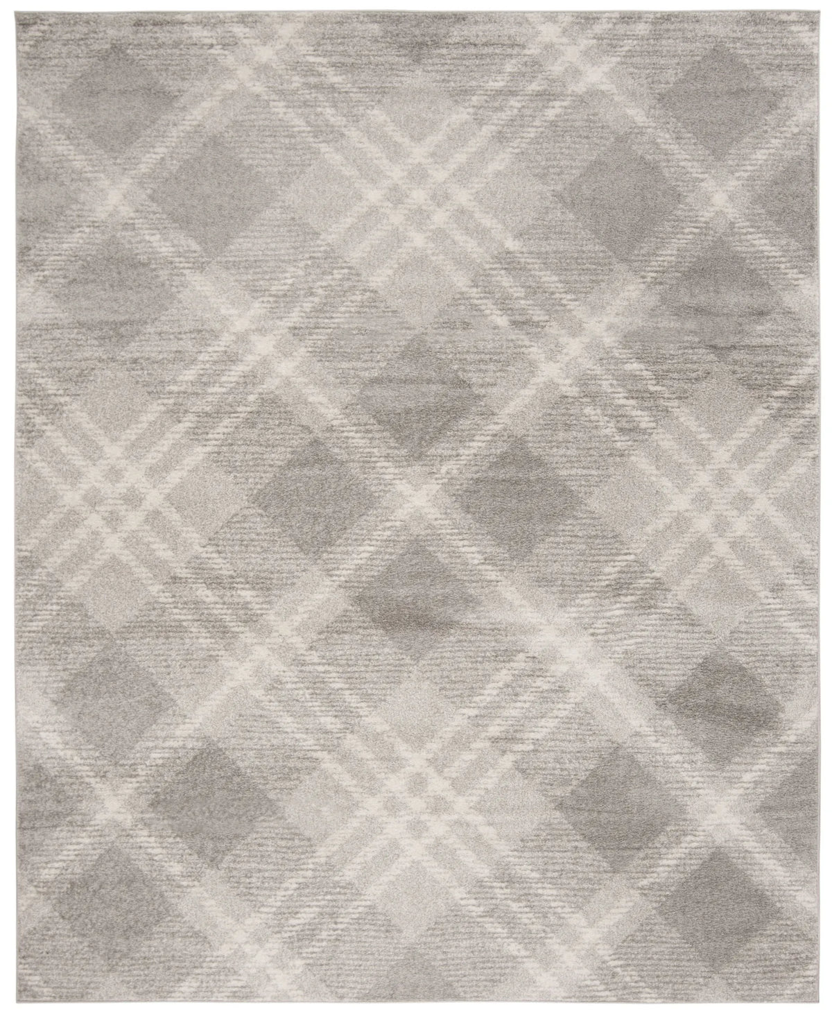 Safavieh Adirondack 10'-0" x 14'-0" Rug in Light Grey / Ivory