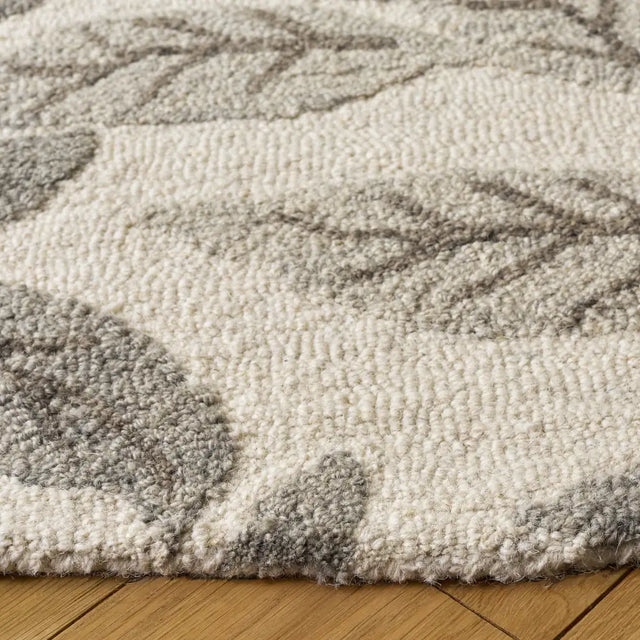 Safavieh Jardin 6'-0" x 6'-0" Rug in Ivory / Grey