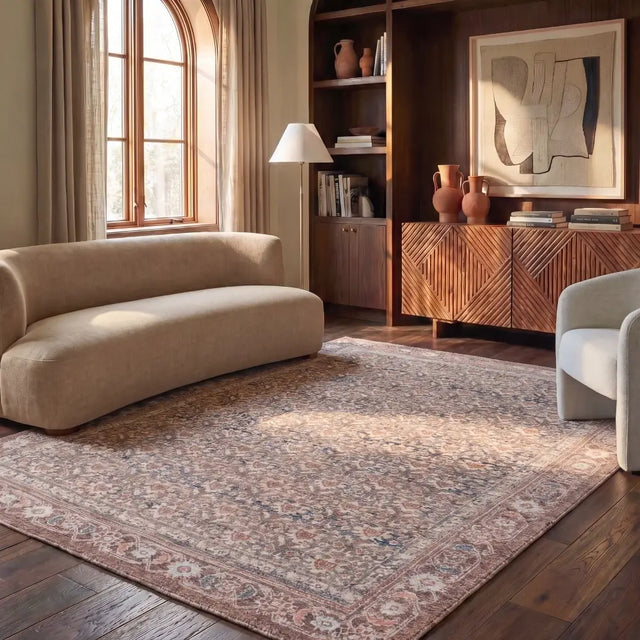 Safavieh Restoration Vintage 8'-0" x 10'-0" Rug in Brown / Ivory