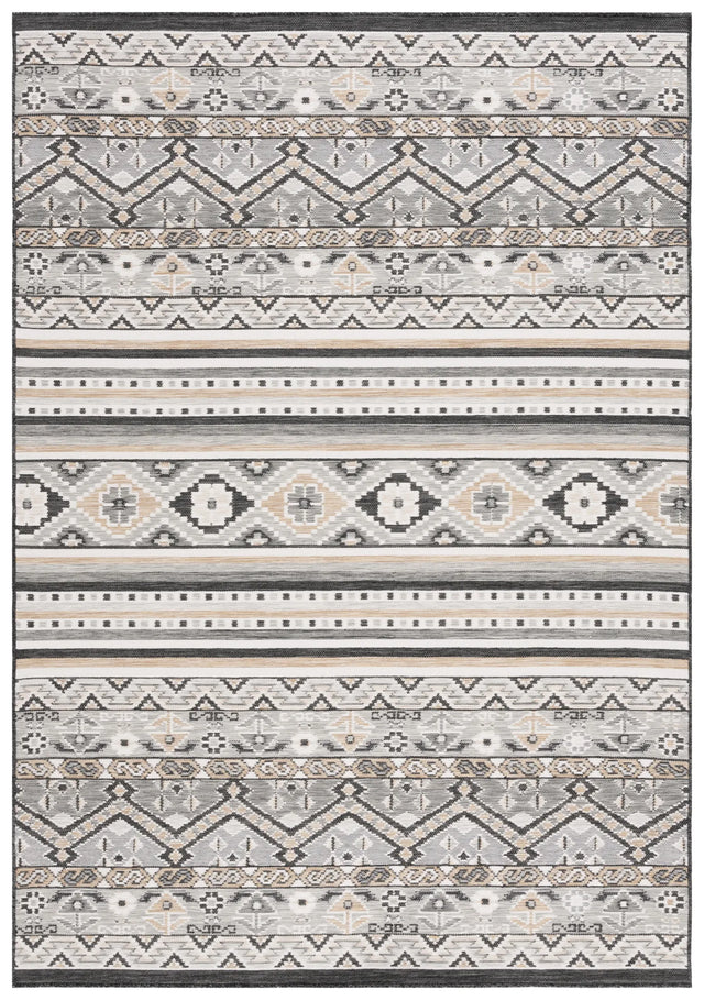 Safavieh Sunrise 5'-3" x 7'-7" Rug in Grey / Beige Black
