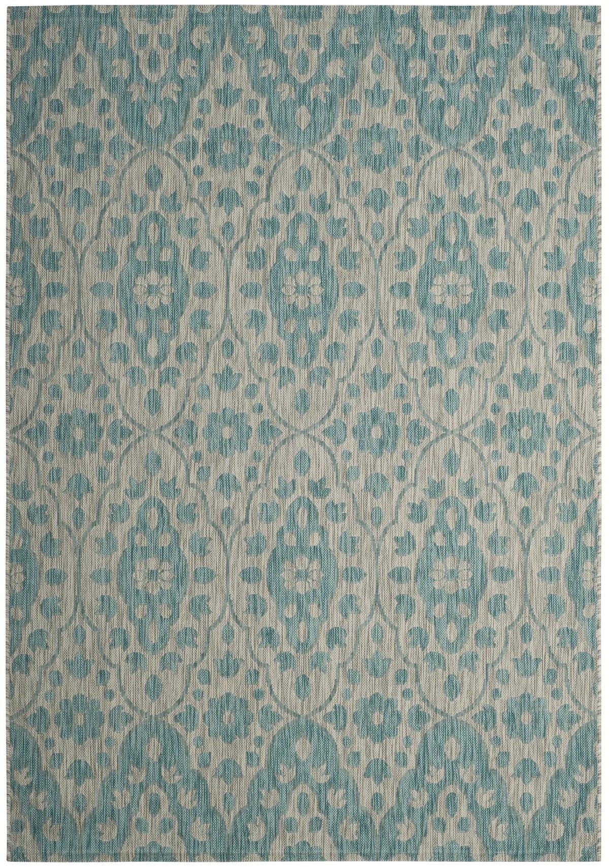 Safavieh Martha Stewart 5'-3" x 7'-7" Rug in Grey / Aqua