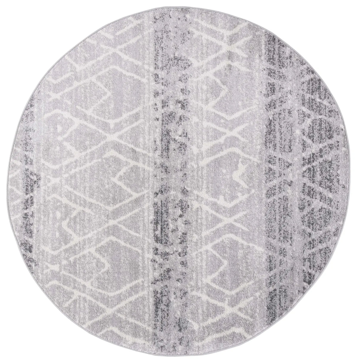 Safavieh Adirondack 6'-0" x 6'-0" Rug in Silver / Ivory
