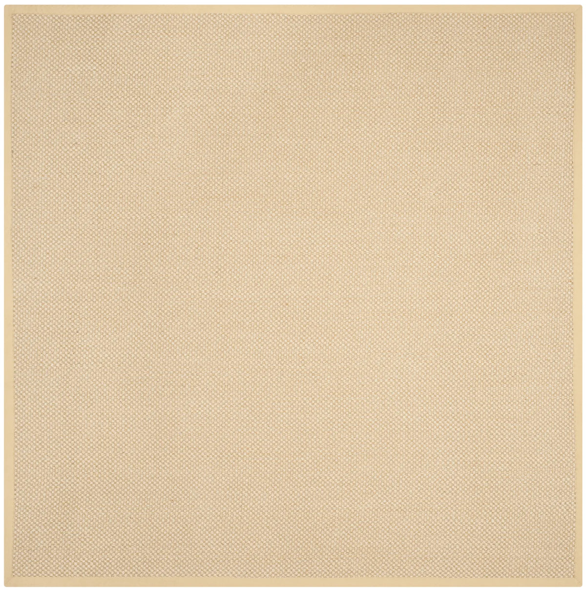 Safavieh Natural Fiber 7'-0" x 7'-0" Rug in Maize / Wheat