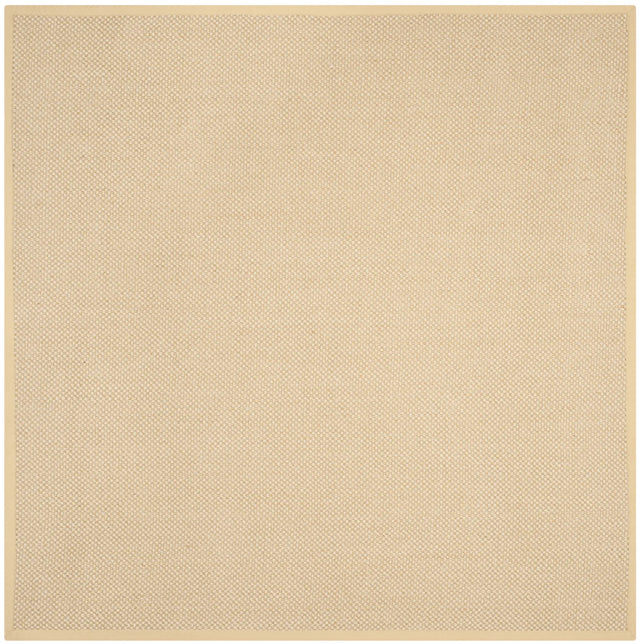 Safavieh Natural Fiber 7'-0" x 7'-0" Rug in Maize / Wheat
