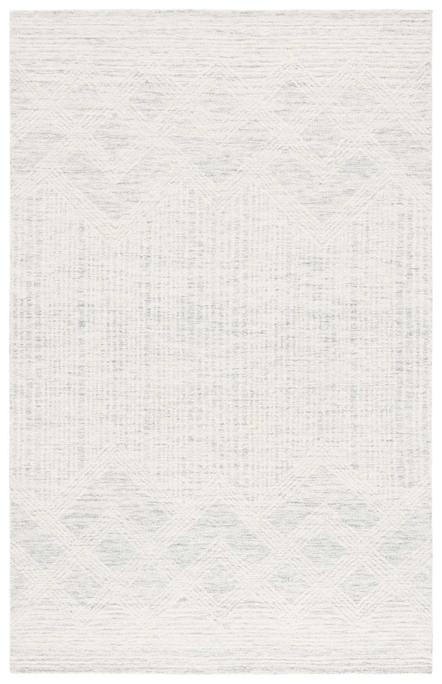 Safavieh Pine 4'-0" x 6'-0" Rug in Light Grey / Ivory