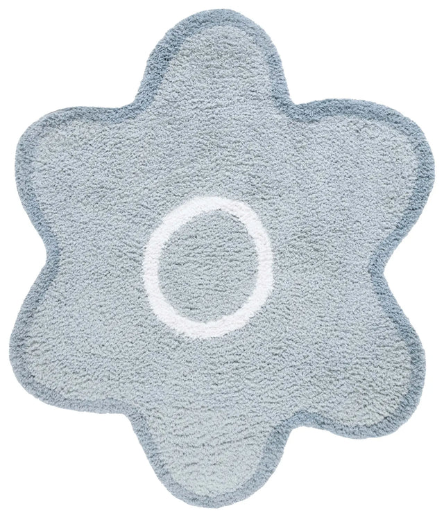 Safavieh Novelty 6'-0" x 6'-0" Rug in Light Grey / Ivory