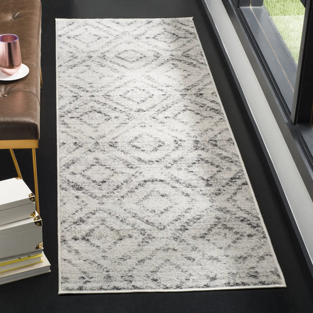 Safavieh Adirondack 2'-6" x 10'-0" Rug in Light Grey / Grey