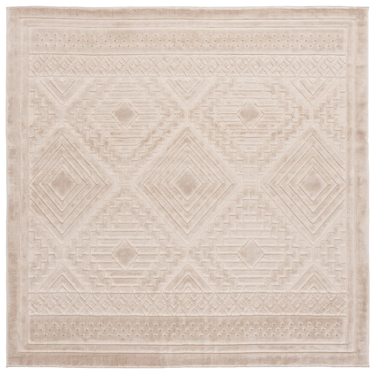 Safavieh Selena 6'-7" x 6'-7" Rug in Beige
