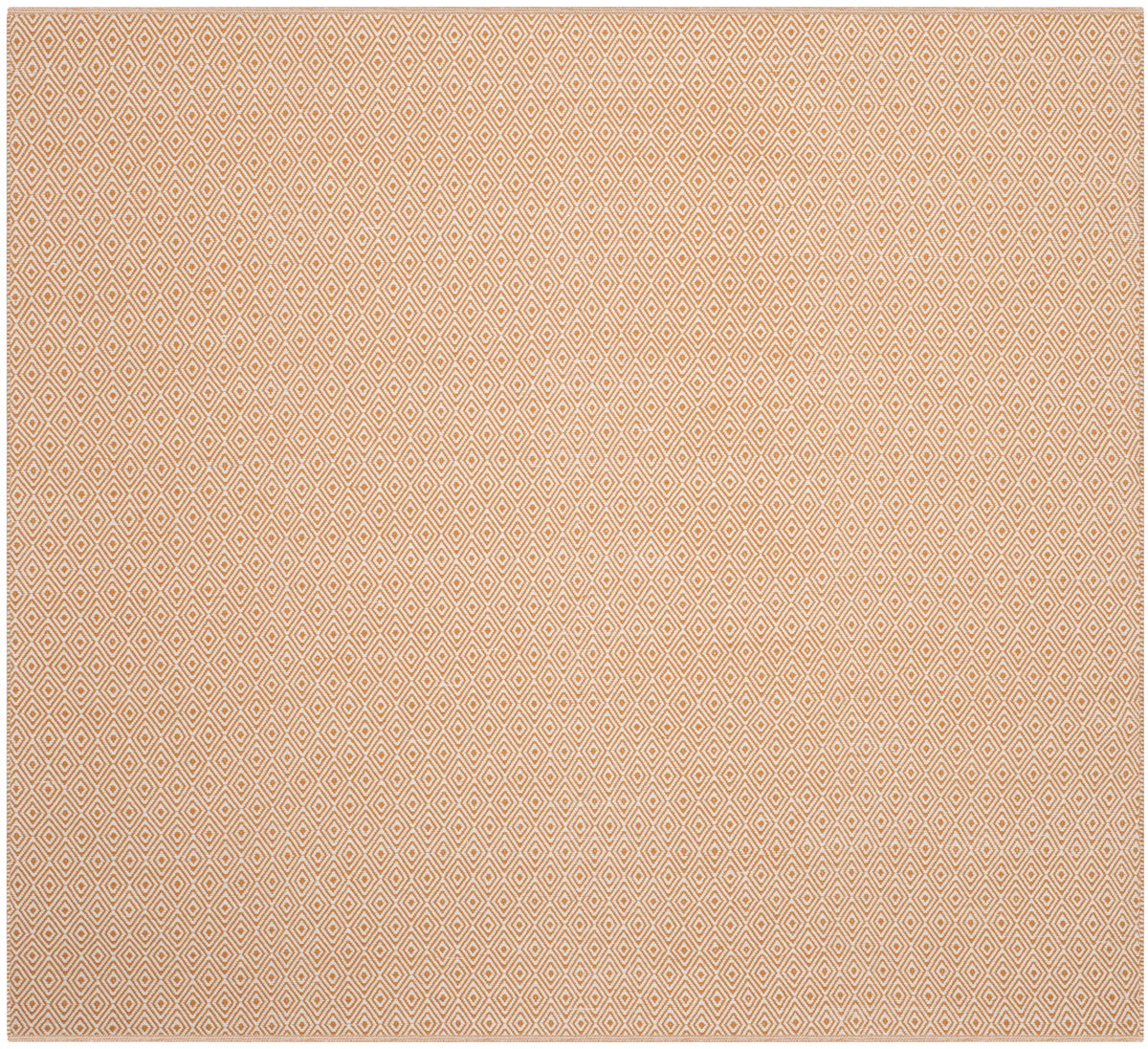 Safavieh Montauk 6'-0" x 6'-0" Rug in Ivory / Rust