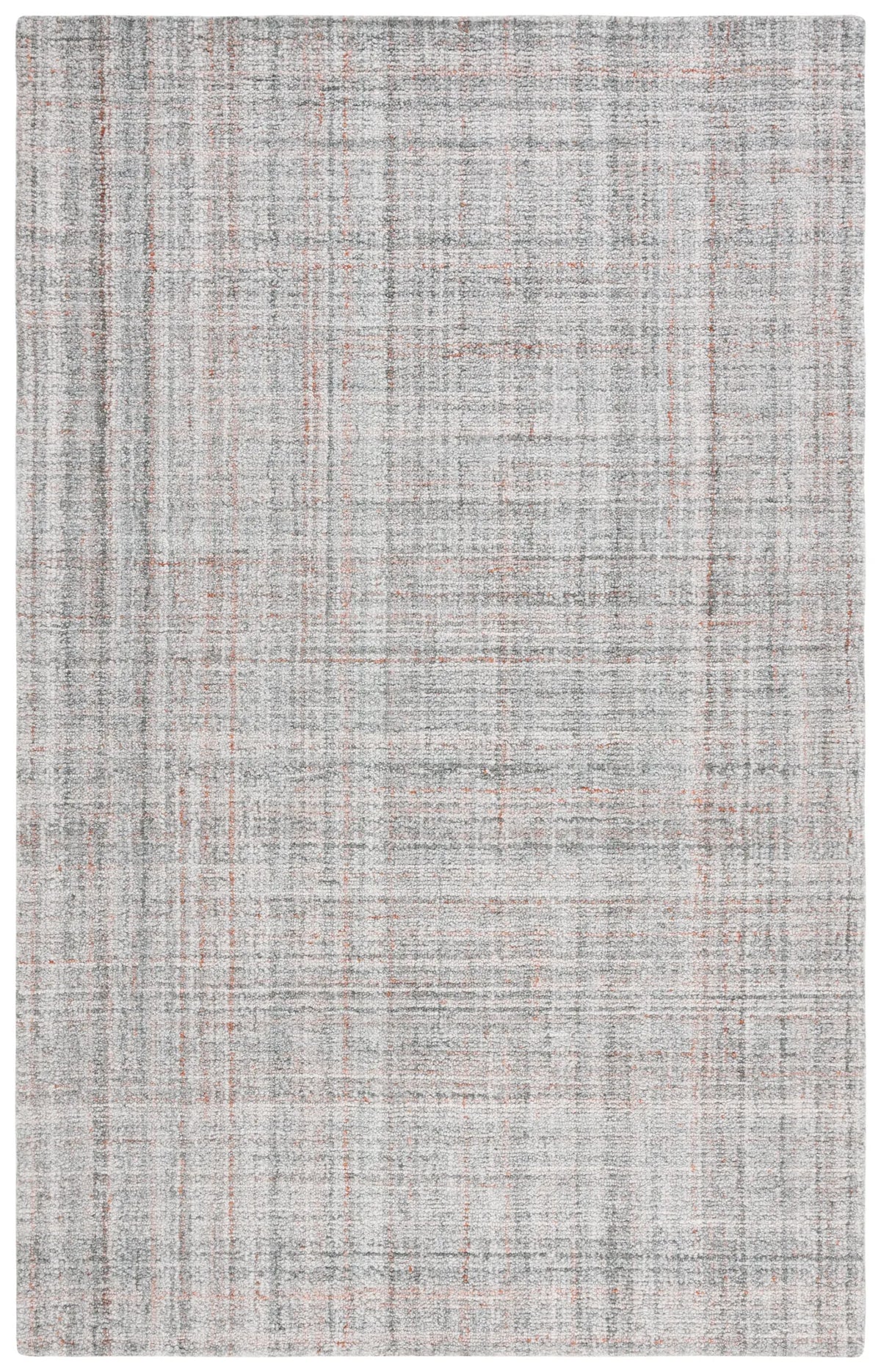 Safavieh Abstract 4'-0" x 6'-0" Rug in Grey / Rust