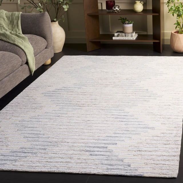 Safavieh Ebony 8'-0" x 10'-0" Rug in Grey / Sage