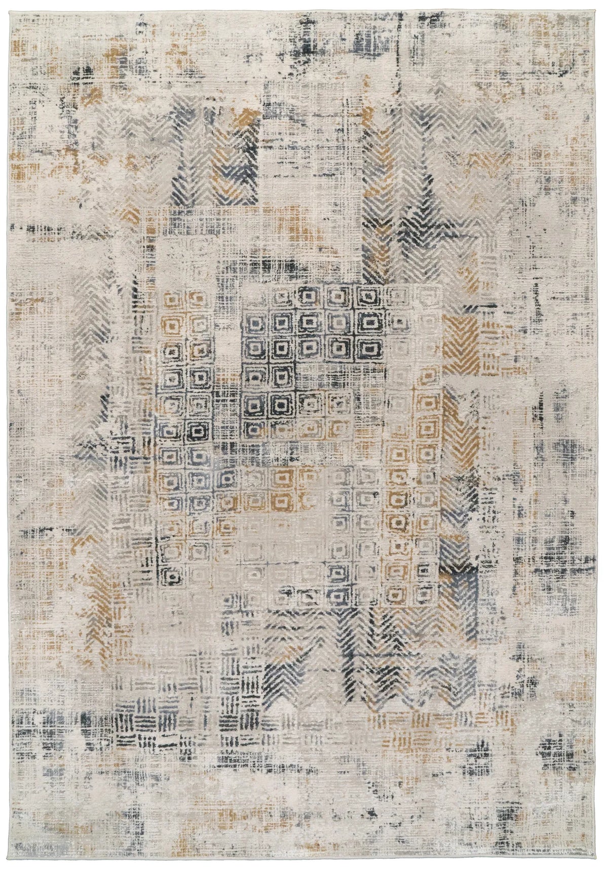 Dynamic Rugs Quartz 27071 Ivory/Slate Rugs - Rectangular