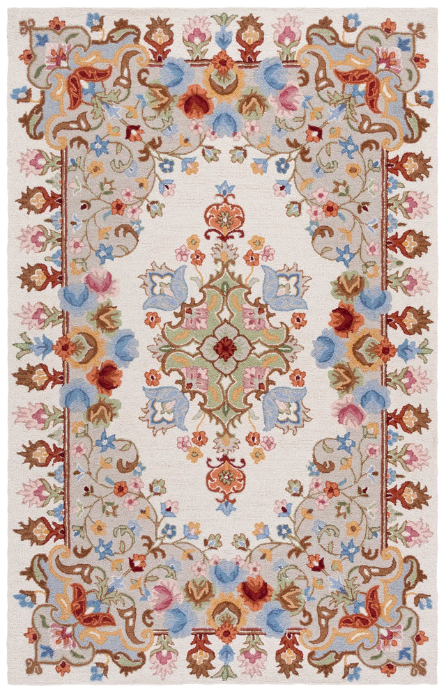 Safavieh Chelsea 4'-0" x 6'-0" Rug in Ivory / Grey