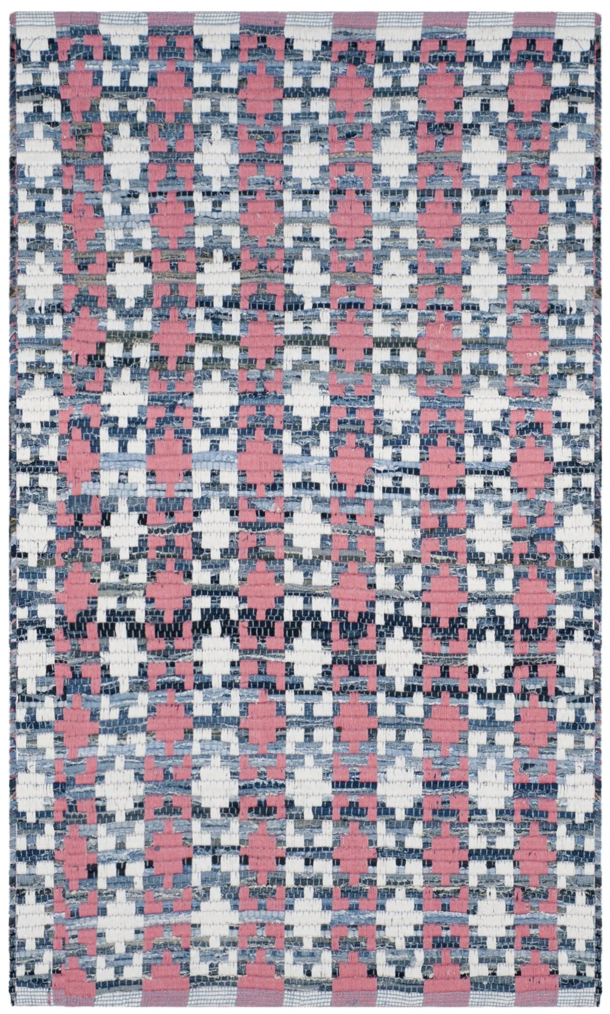 Safavieh Montauk 2'-6" x 4'-0" Rug in Coral / Multi