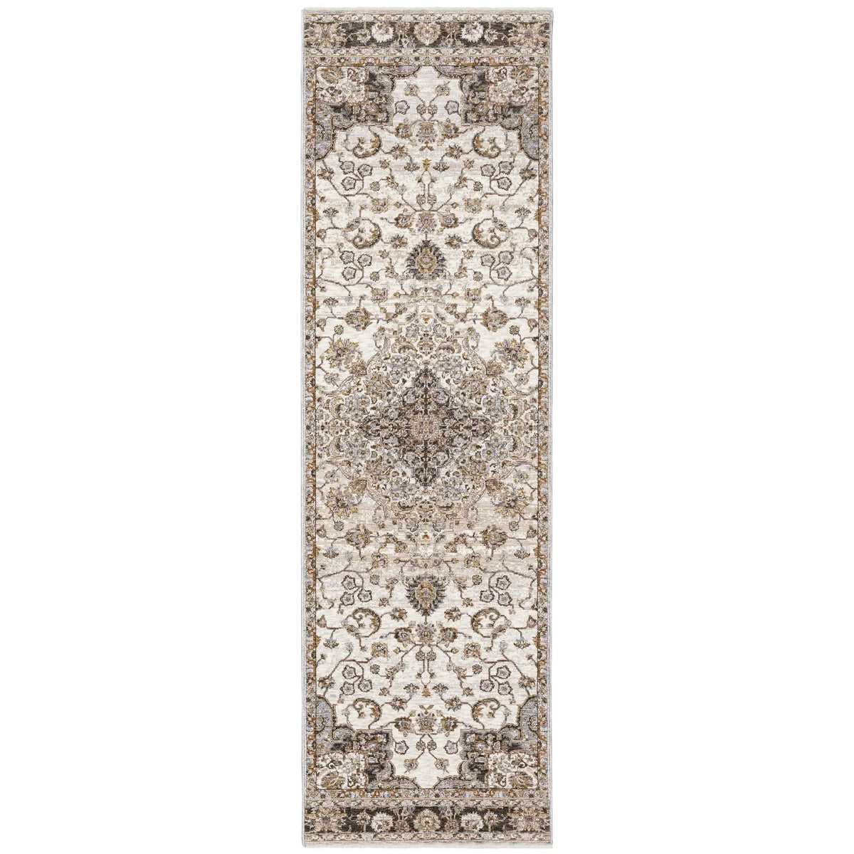 Oriental Weavers Sphinx Maharaja 660J1 Ivory/Blue Rugs - runner