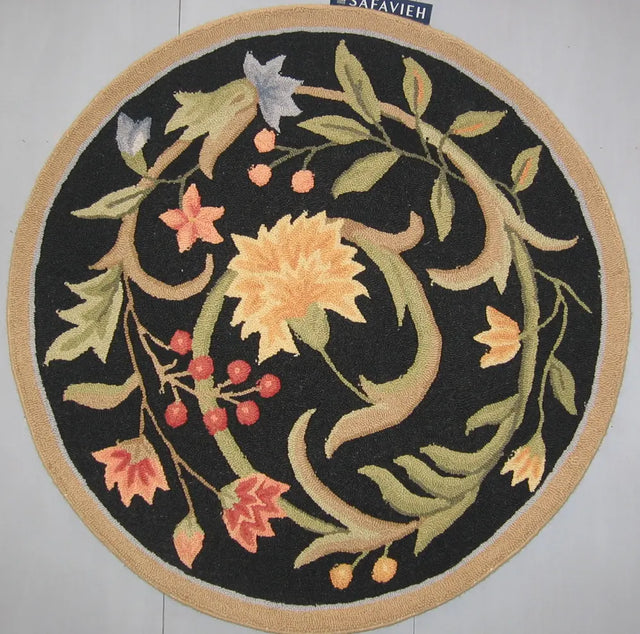 Safavieh Chelsea 3'-0" x 3'-0" Rug in Black