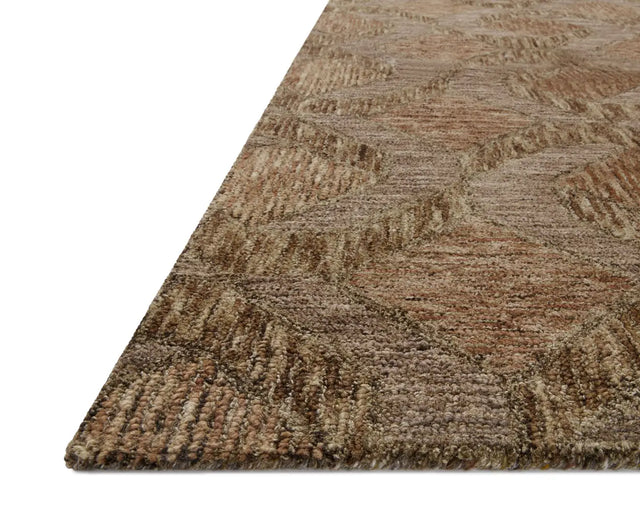 Loloi Varena Var-03 Rust/Bark Rug - rug corner
