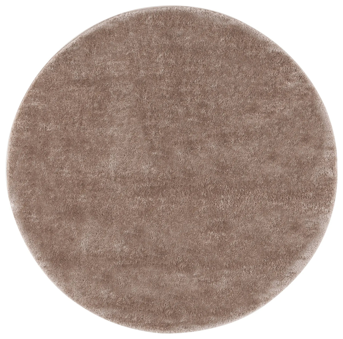 Safavieh Penelope Shag 6'-7" x 6'-7" Rug in Taupe