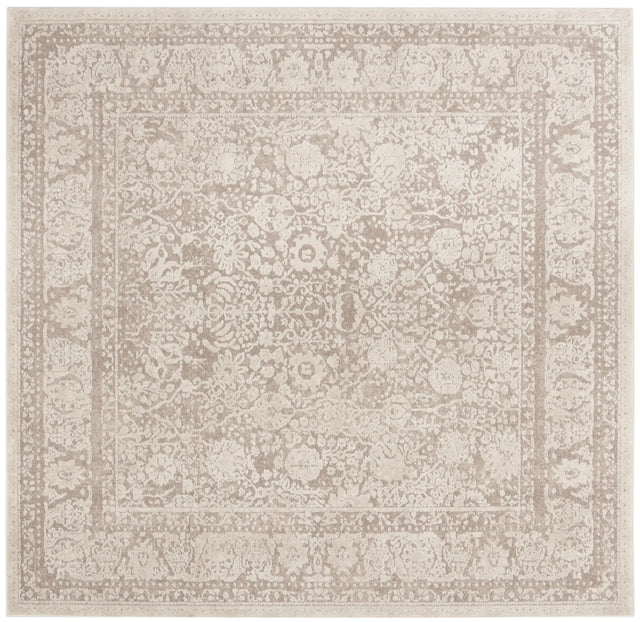 Safavieh Reflection 6'-7" x 6'-7" Rug in Beige / Cream