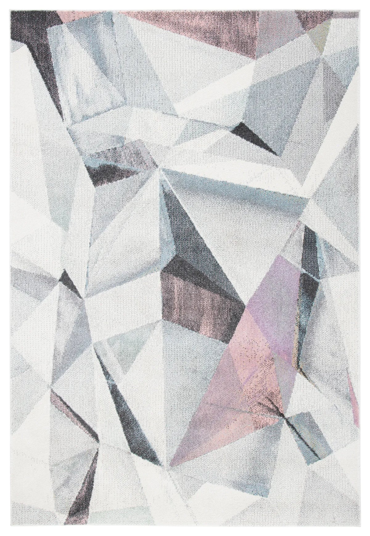 Safavieh Porcello 4'-0" x 6'-0" Rug in Ivory / Pink